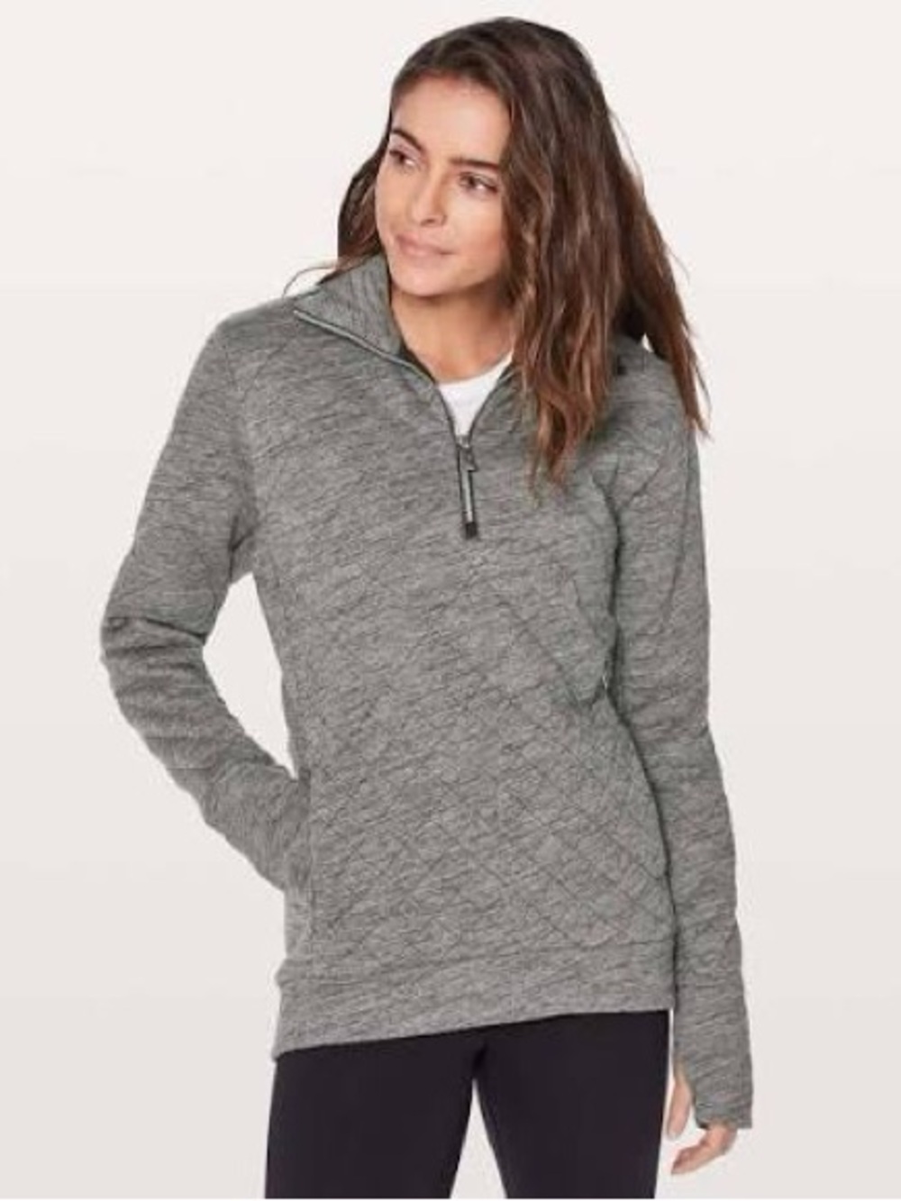 Lululemon Forever Warm Pullover
Heathered Core Dark Grey Size 8